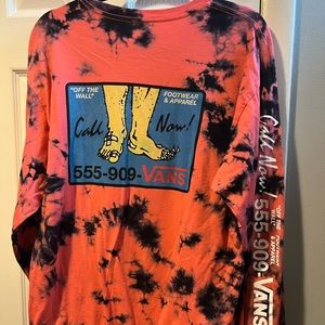 Vans long sleeve t shirt